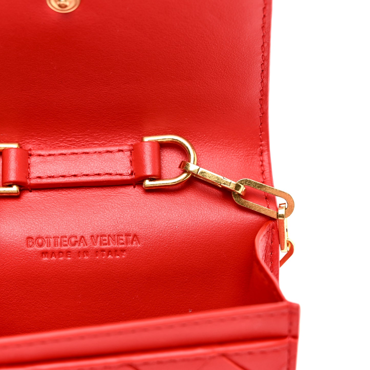 Nappa Intrecciato Card Case On Chain Redstone