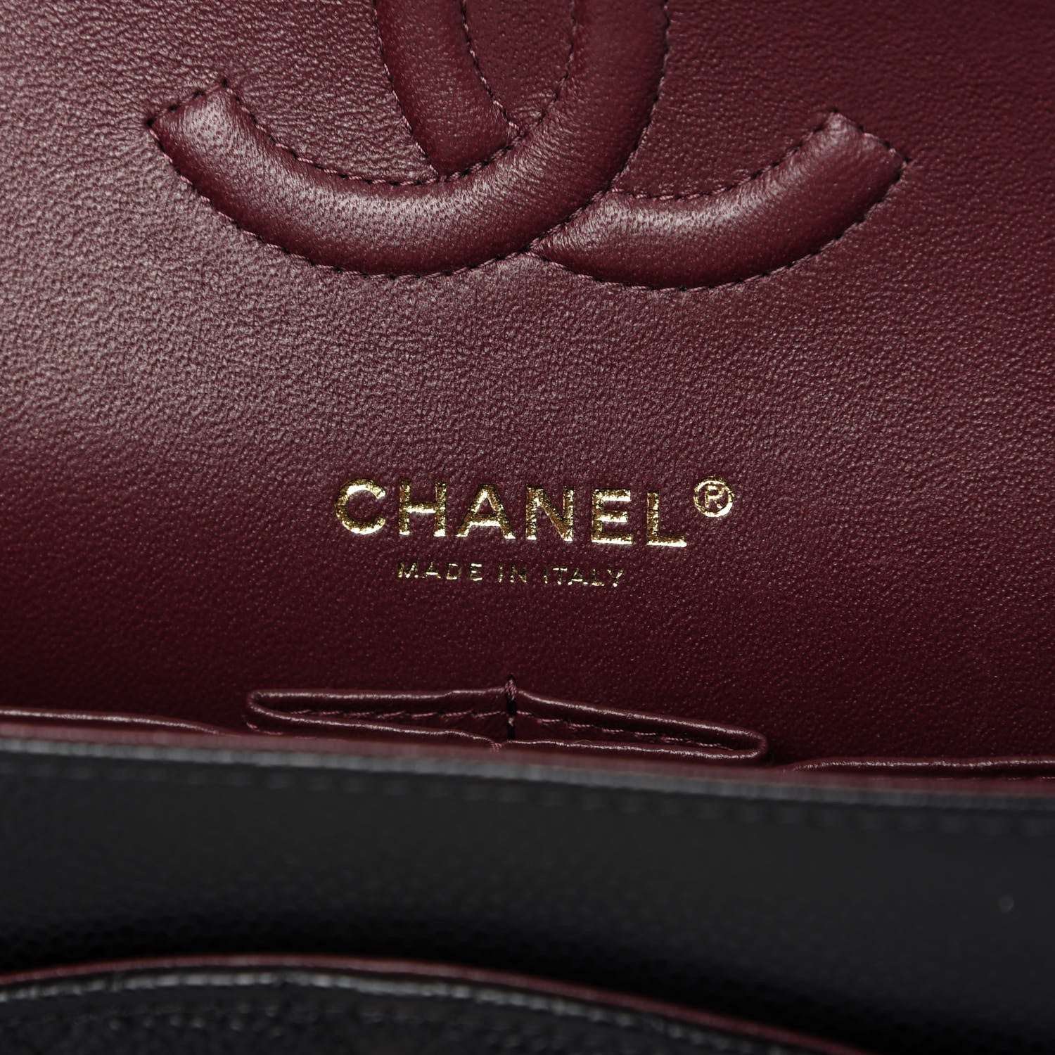 Chanel Caviar Quilted Medium Double Flap Black 8 of 11