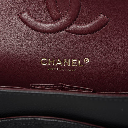 Chanel Caviar Quilted Medium Double Flap Black 8 of 11