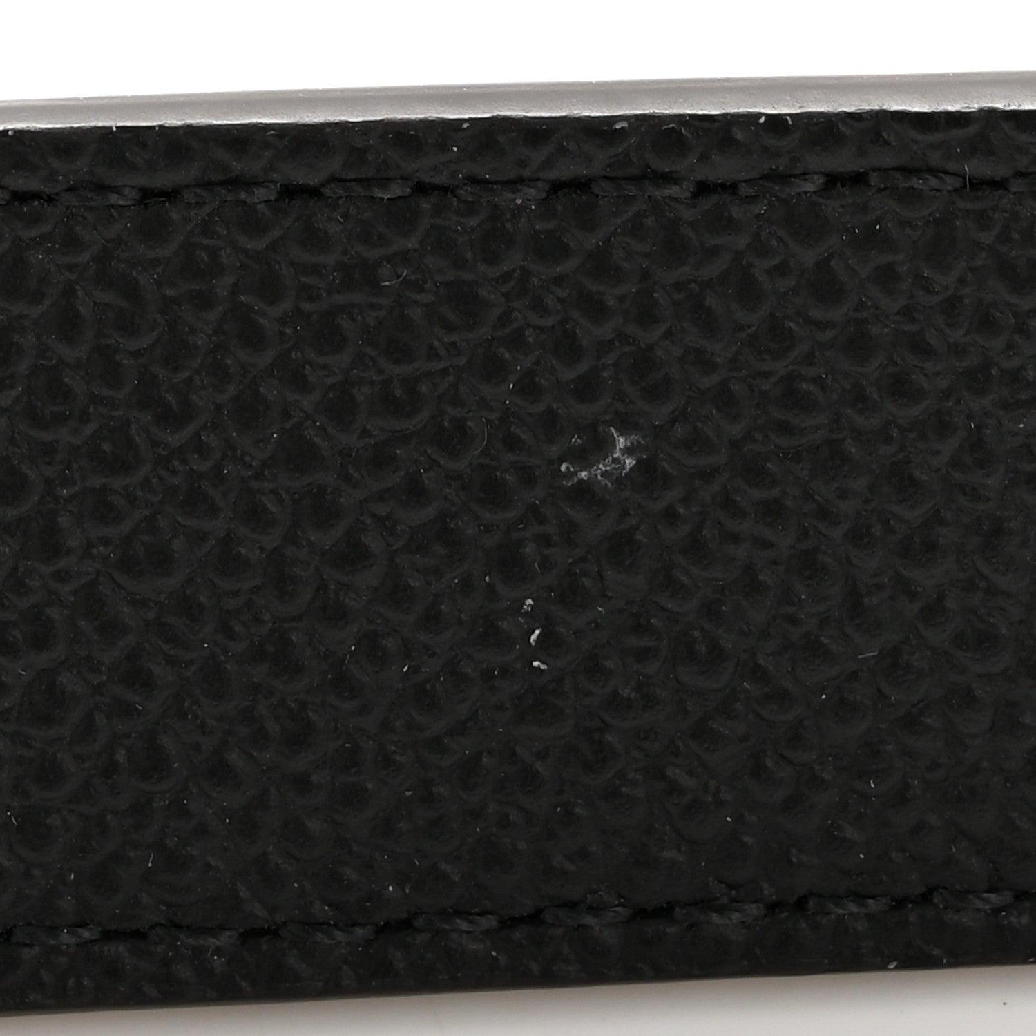 Louis Vuitton Calfskin Monogram 25mm LV Iconic Reversible Belt 85 34 Black 6 of 7