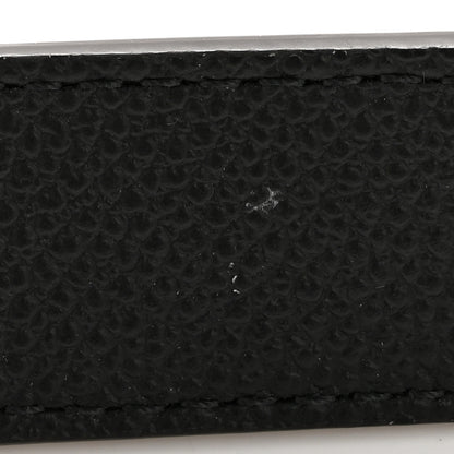 Louis Vuitton Calfskin Monogram 25mm LV Iconic Reversible Belt 85 34 Black 6 of 7