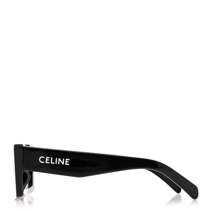 Celine Acetate Monochroms Square Sunglasses CL40214U Black 3 of 7