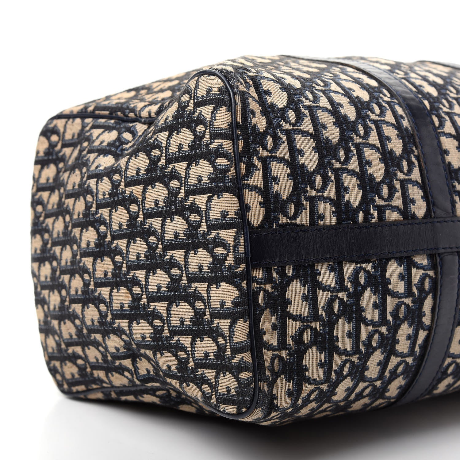 Christian Dior Monogram Duffle Navy Blue 5 of 9