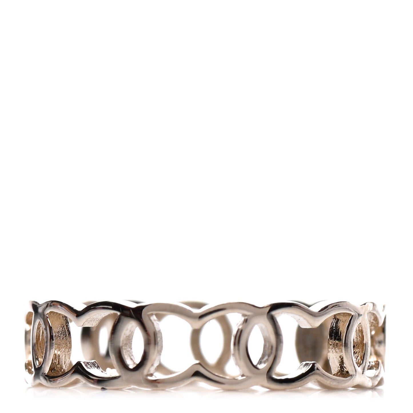 Metal CC Ring 54 6.75 Gold