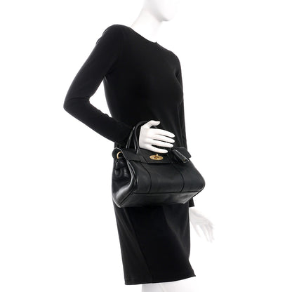 Mulberry Natural Leather Small Bayswater Black 3 of 9