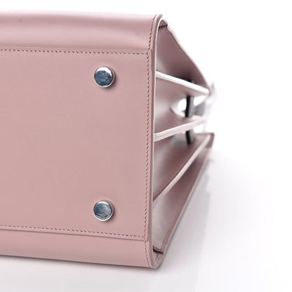Saint Laurent Calfskin Embossed Python Small Sac De Jour Powder Pink 9 of 9