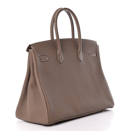 Hermes Togo Birkin 35 Etoupe 3 of 14