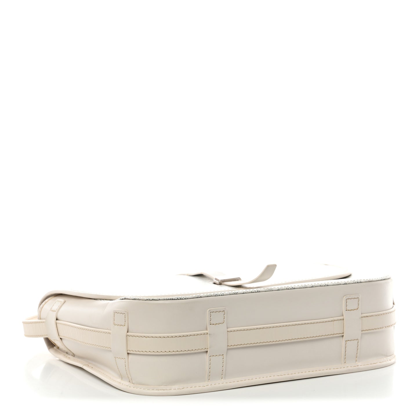 Goyardine Belvedere II MM Messenger Bag White