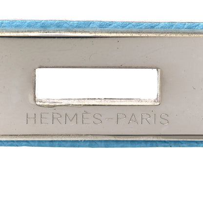 Hermes Epsom Candy Birkin 35 Celeste Mykonos 29 of 32
