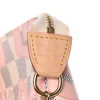 Louis Vuitton Damier Azur Tahitienne Mini Pochette Accessories 6 of 9