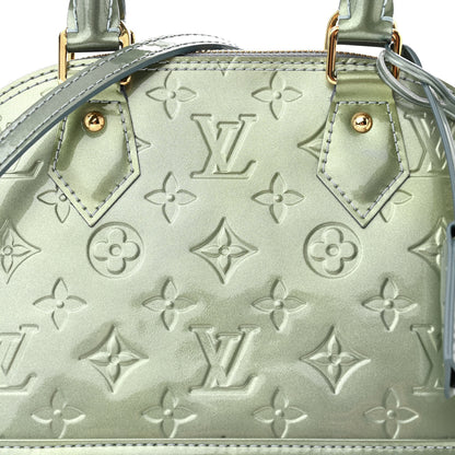 Louis Vuitton Vernis Alma BB Givre 7 of 10