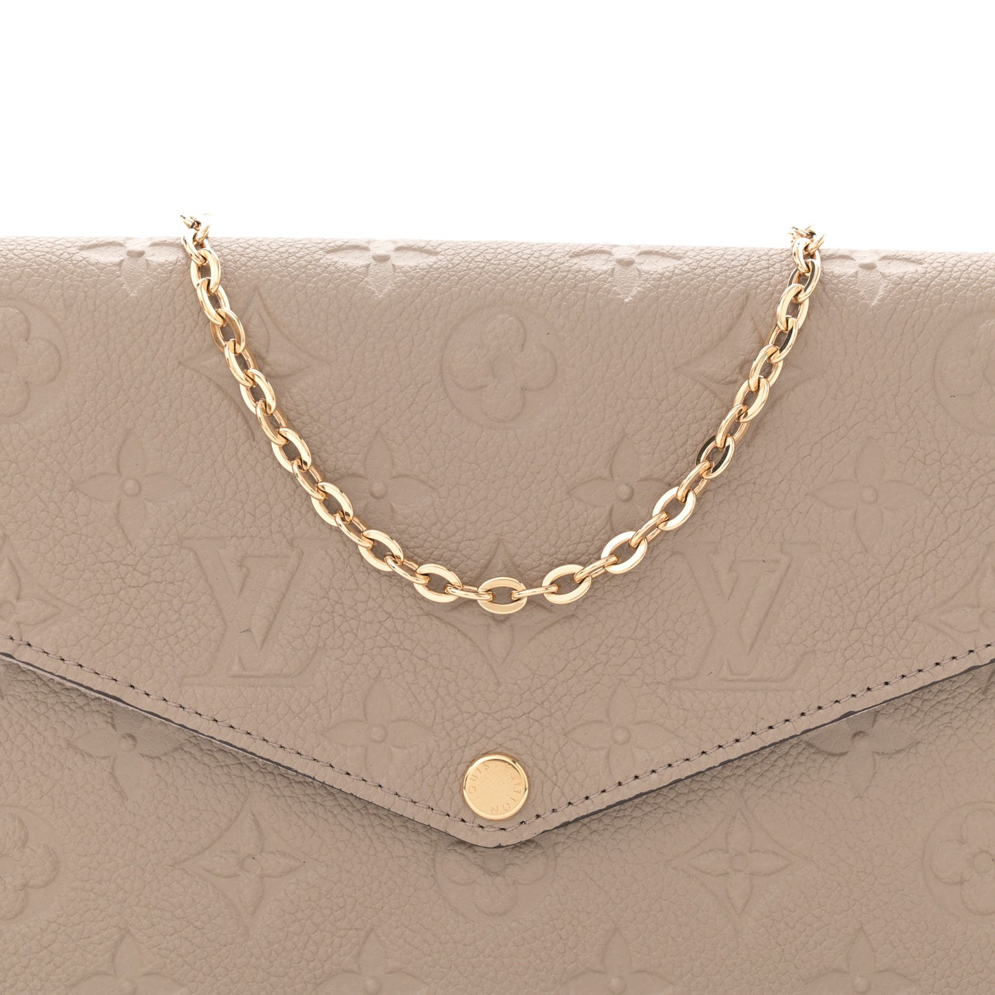 Empreinte Pochette Felicie Chain Wallet Tourterelle