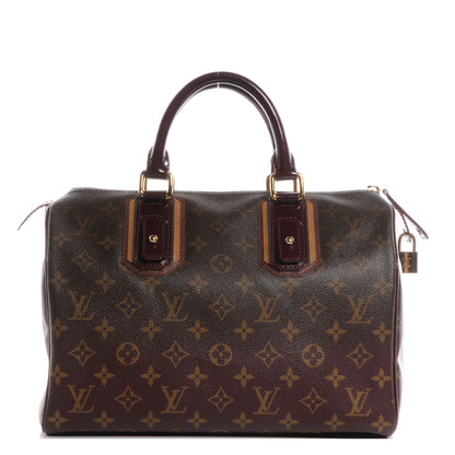 Louis Vuitton Monogram Mirage Speedy 30 Bordeaux 1 of 7