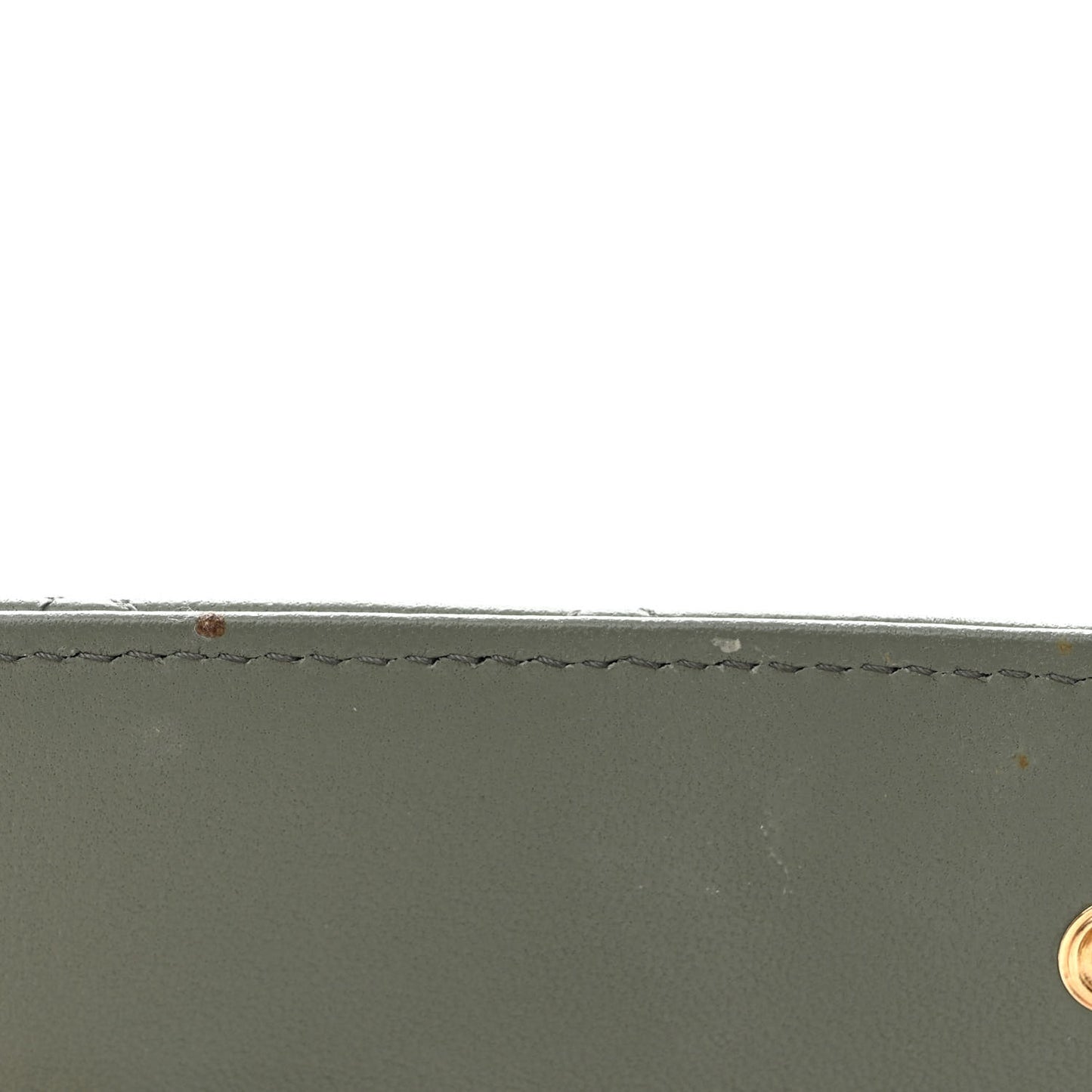 Lambskin Quilted Wallet On Chain WOC Green