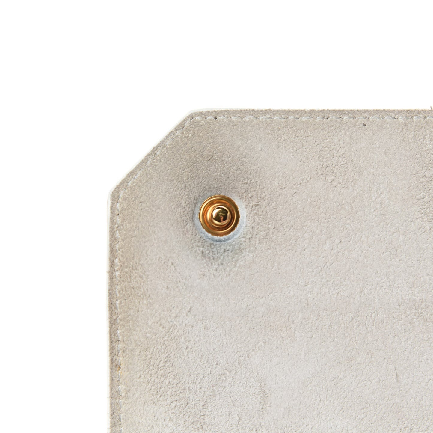 Natural Calfskin Bum Bag White