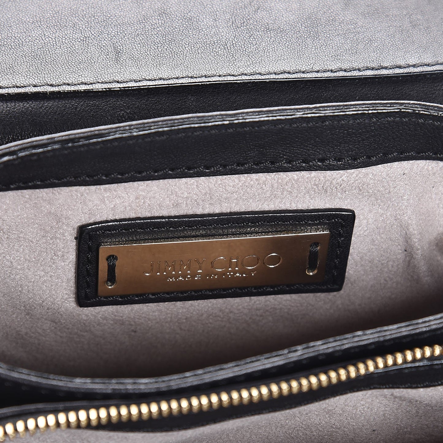 Lambskin Elaphe Zadie Flap Bag Black