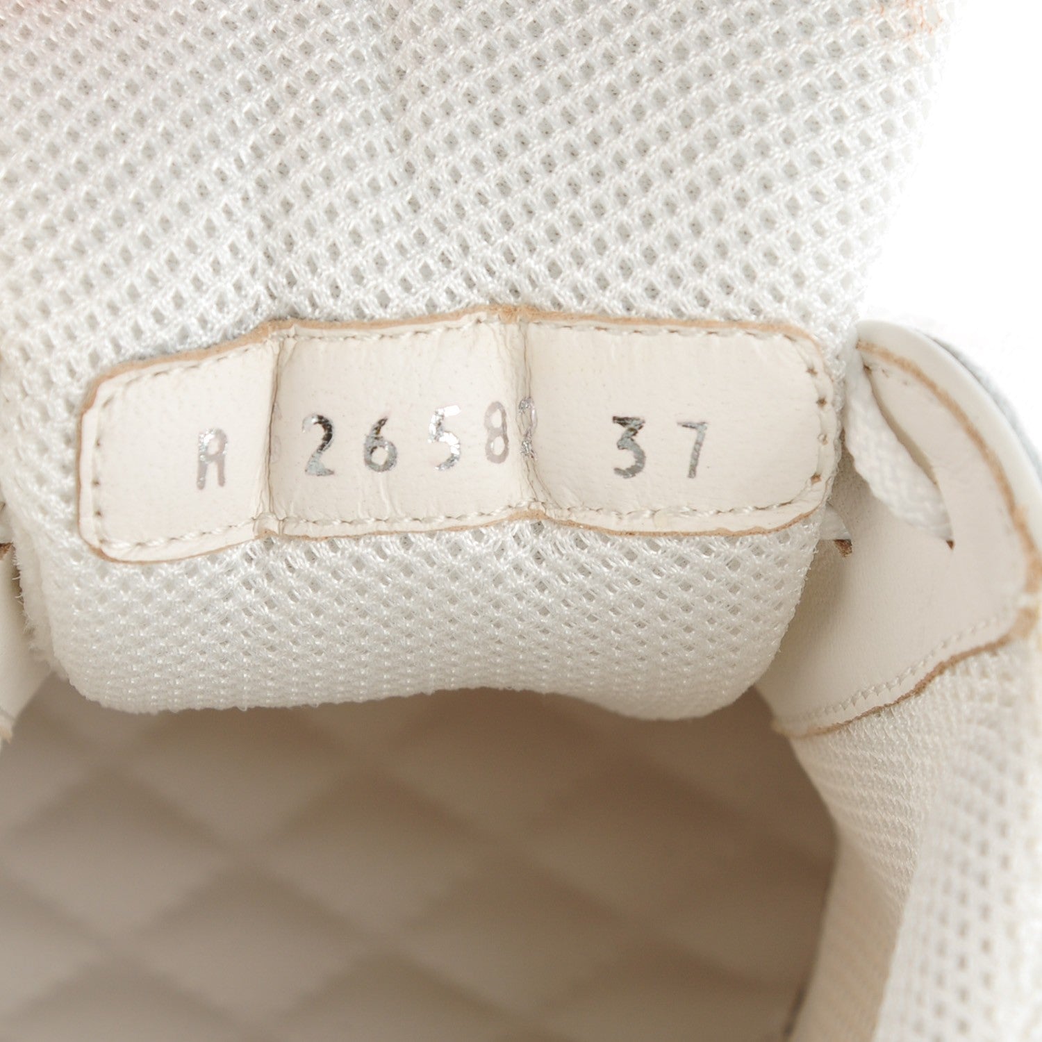 Chanel Suede Calfskin CC Sneakers 37 Pink Green 8 of 8