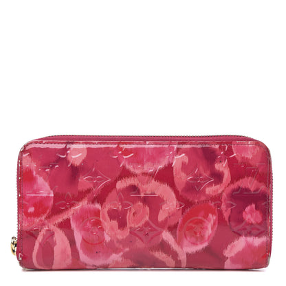 Louis Vuitton Vernis Ikat Zippy Wallet Rose Indien 1 of 10