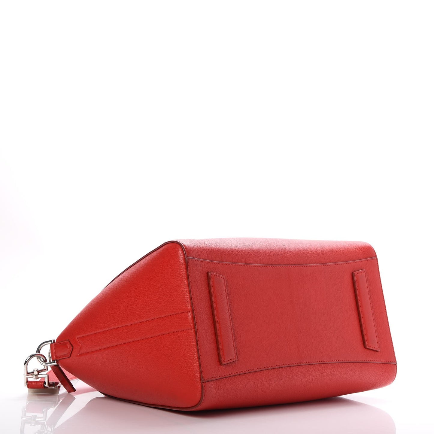 Sugar Goatskin Medium Antigona Red