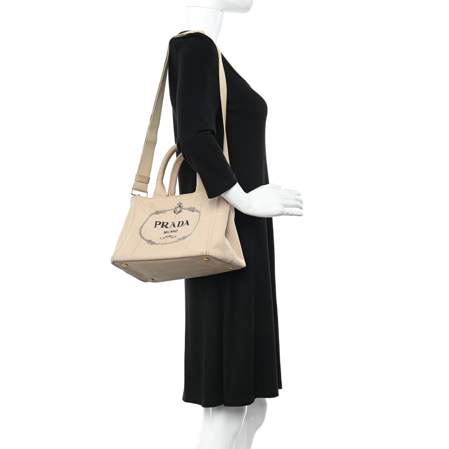 Canapa Small Logo Tote Corda