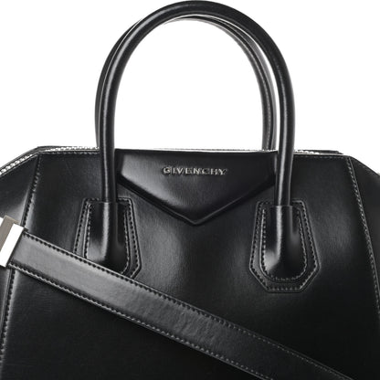 Givenchy Shiny Lord Calfskin Small Antigona Black 7 of 9