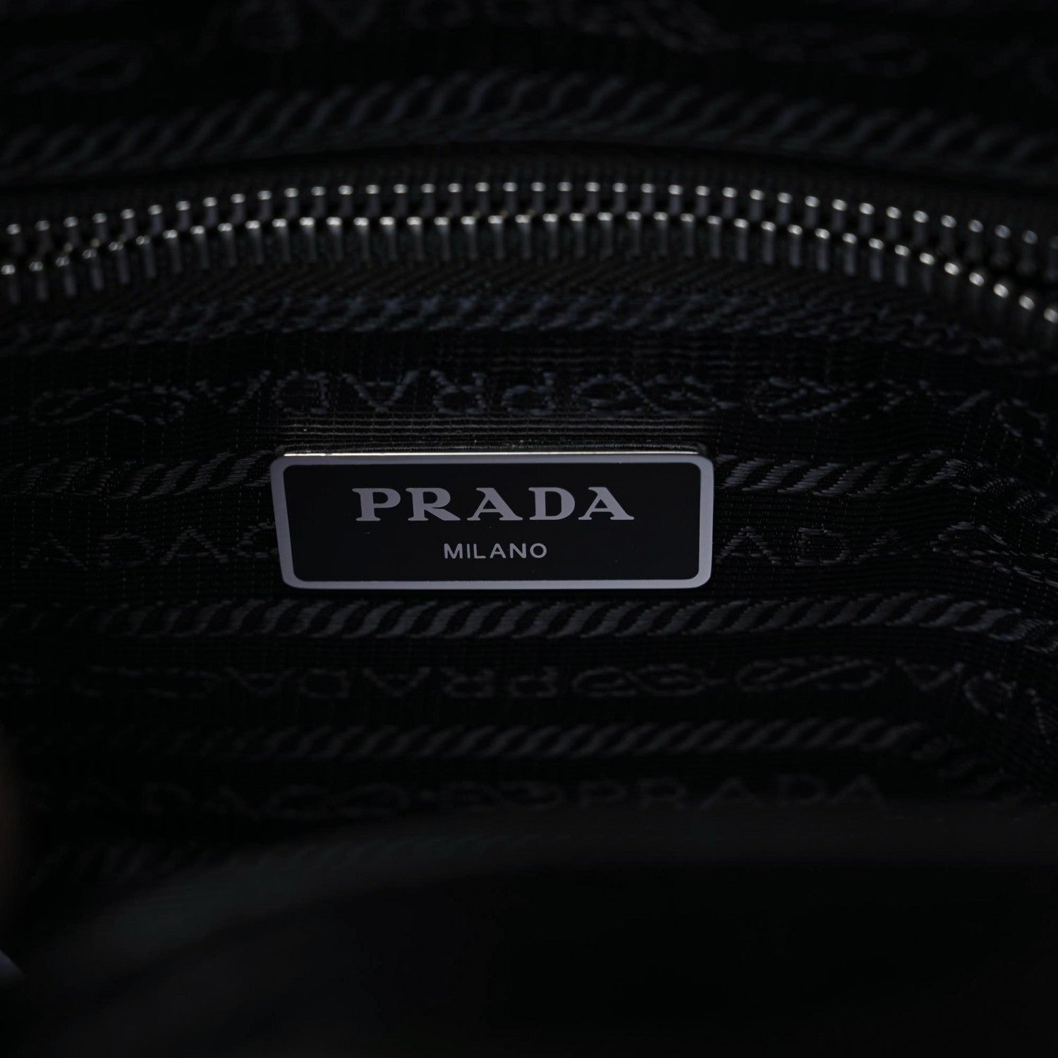 Prada Nylon Tessuto Impuntu Quilted Backpack Black 6 of 8