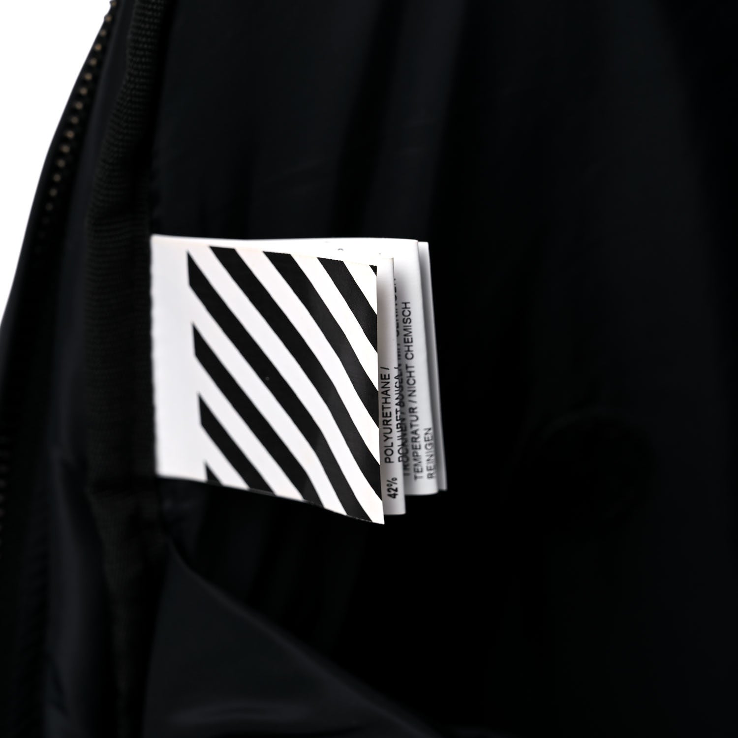 Off-White Nylon Industrial Puffy Backpack Black 7 of 14