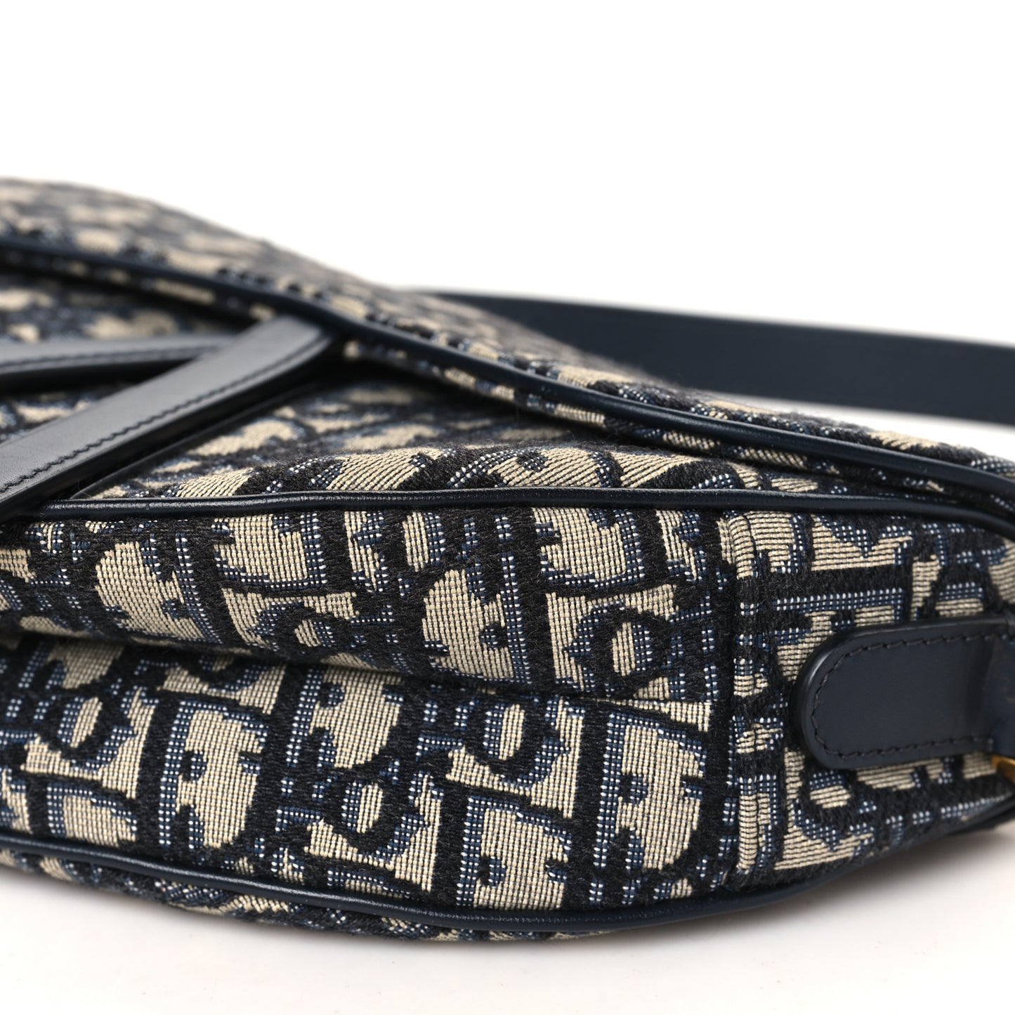 Oblique Saddle Bag Blue