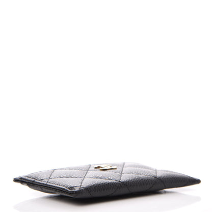 Chanel Caviar Quilted Card Holder Black 4 of 9