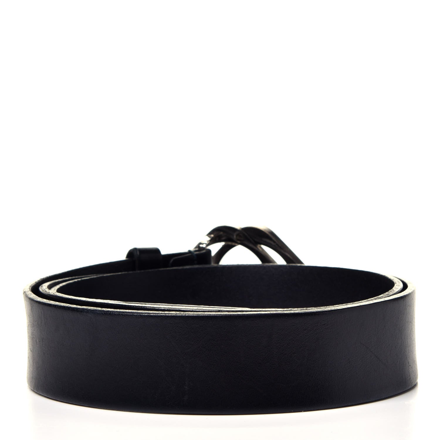 Gucci Calfskin Square G Belt 100 40 Black 2 of 8