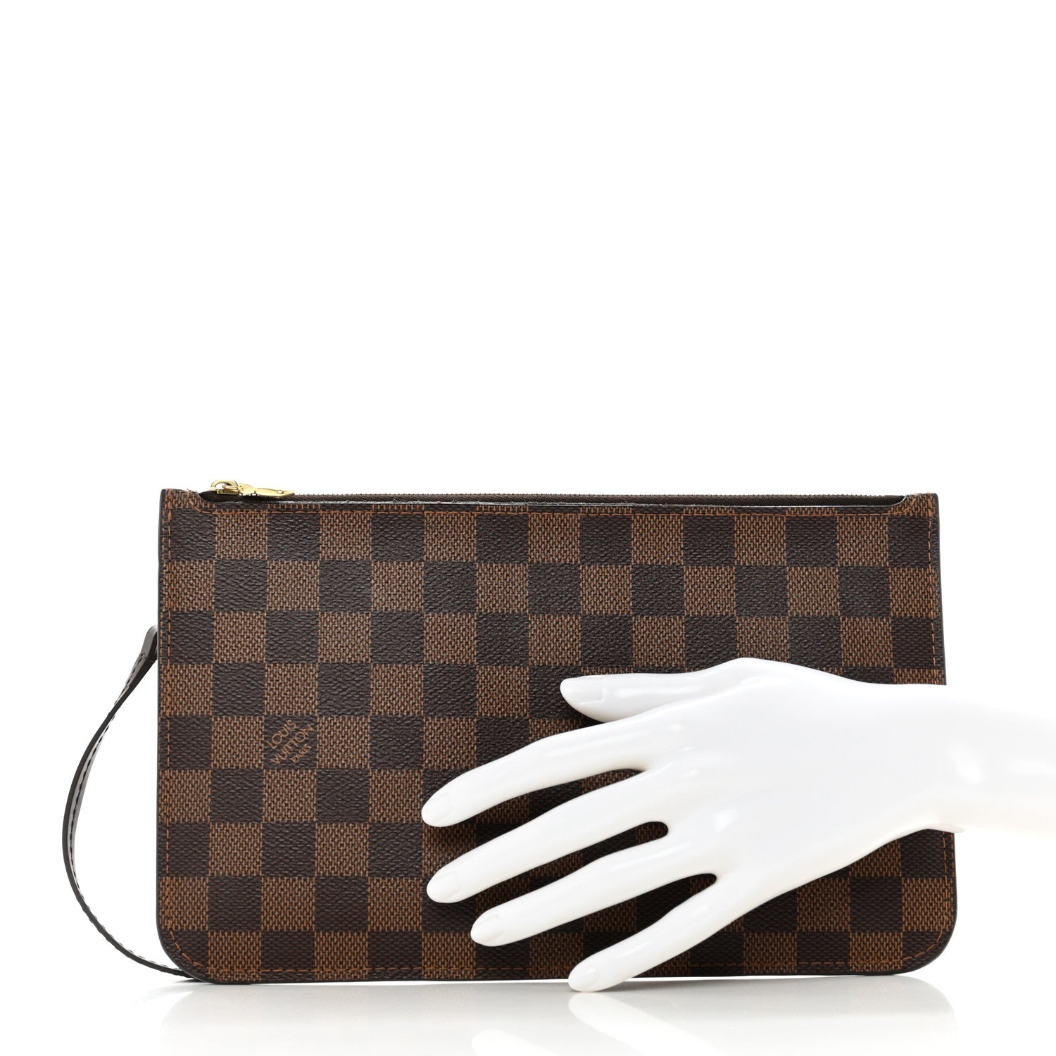 Louis Vuitton Damier Ebene Neverfull MM GM Pochette 2 of 6