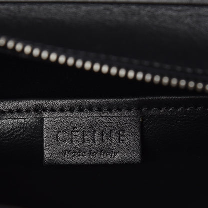Celine Baby Grained Calfskin Nubuck Tri-color Nano Luggage Anthracite 7 of 10