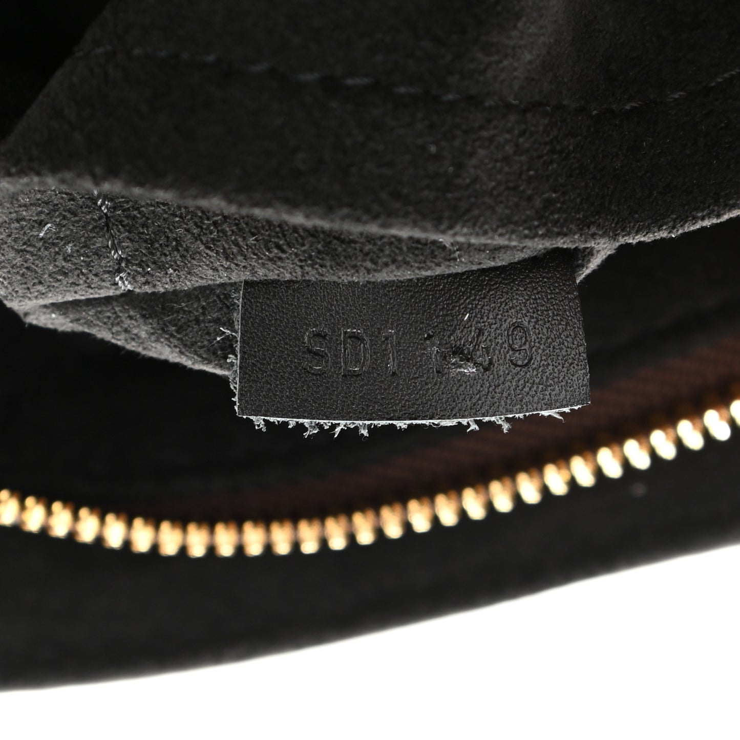 Monogram Flower Zipped Tote MM Black