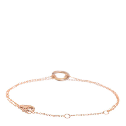 Cartier 18K Pink Yellow White Gold Trinity Bracelet 3 of 5