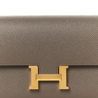Hermes Epsom Constance Long To Go Wallet Etain 8 of 11