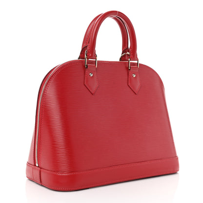 Louis Vuitton Epi Alma PM Carmine 3 of 10