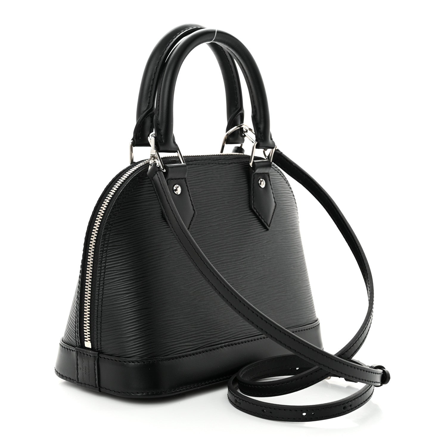 Louis Vuitton Epi Alma BB Black 3 of 10