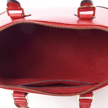 Louis Vuitton Epi Alma PM Castillan Red 7 of 9