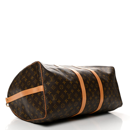 Louis Vuitton Monogram Keepall Bandouliere 55 3 of 9