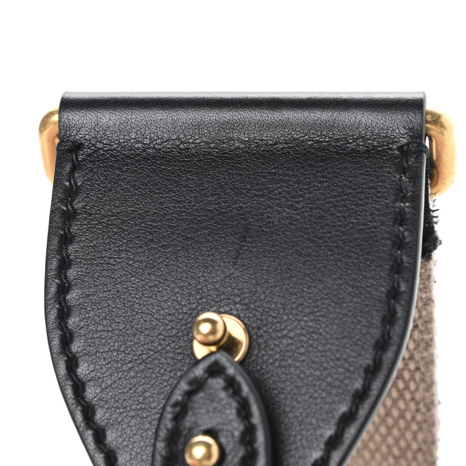 Christian Dior Canvas Embroidered Shoulder Strap Blue 5 of 6