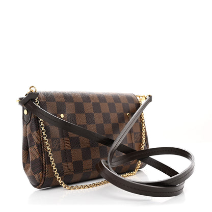 Louis Vuitton Damier Ebene Favorite PM 3 of 11