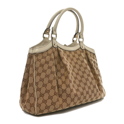 Gucci Monogram Medium Sukey Tote Off White 3 of 10