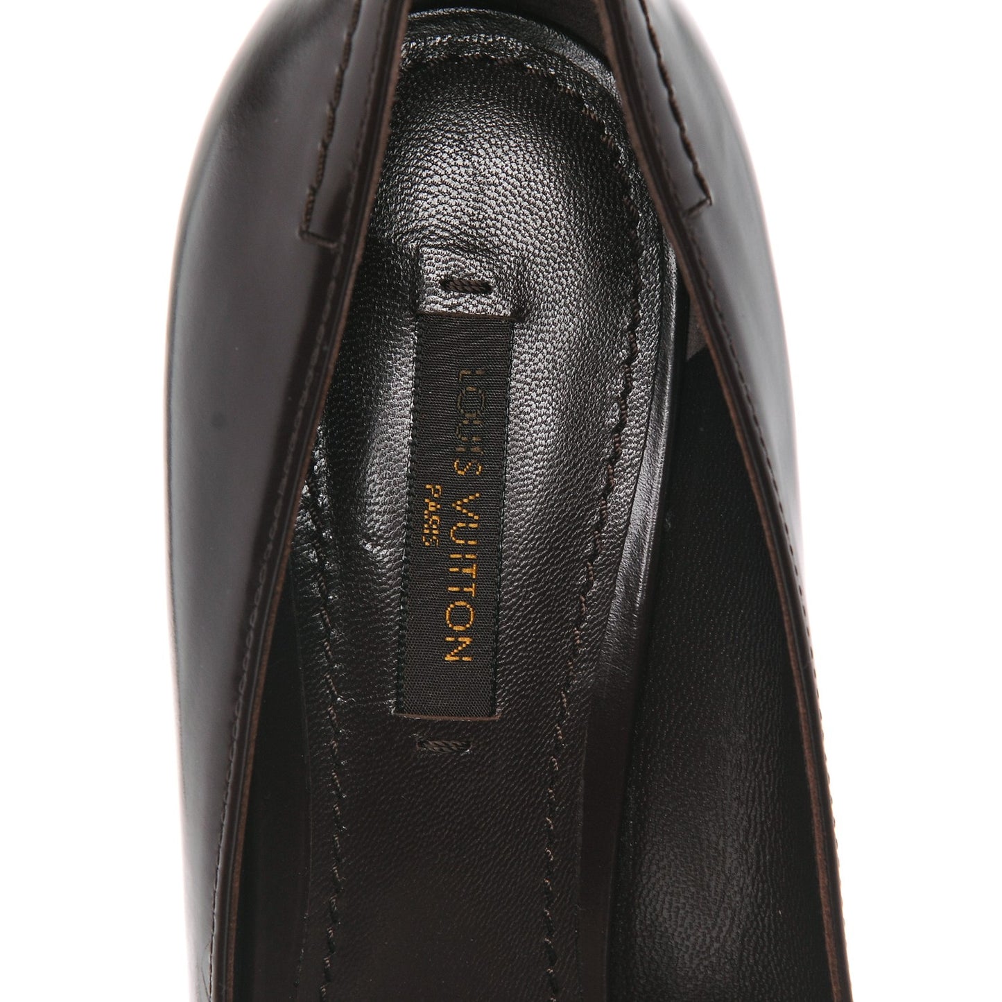 Glazed Calfskin Candice Pumps 37.5 Moka
