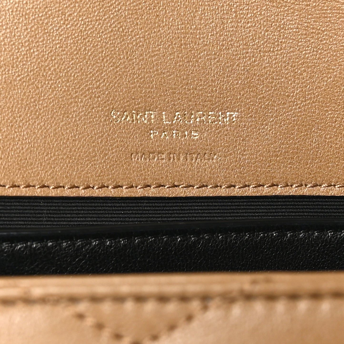 Lambskin Chevron Quilted Mini Loulou Havana Brown