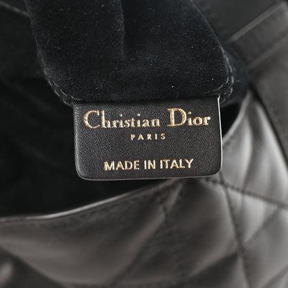 Christian Dior Calfskin Macrocannage Large Toujours Black 7 of 11