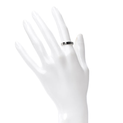 Cartier 18K White Gold 3.5mm LOVE Wedding Band Ring 51 5.75 2 of 4