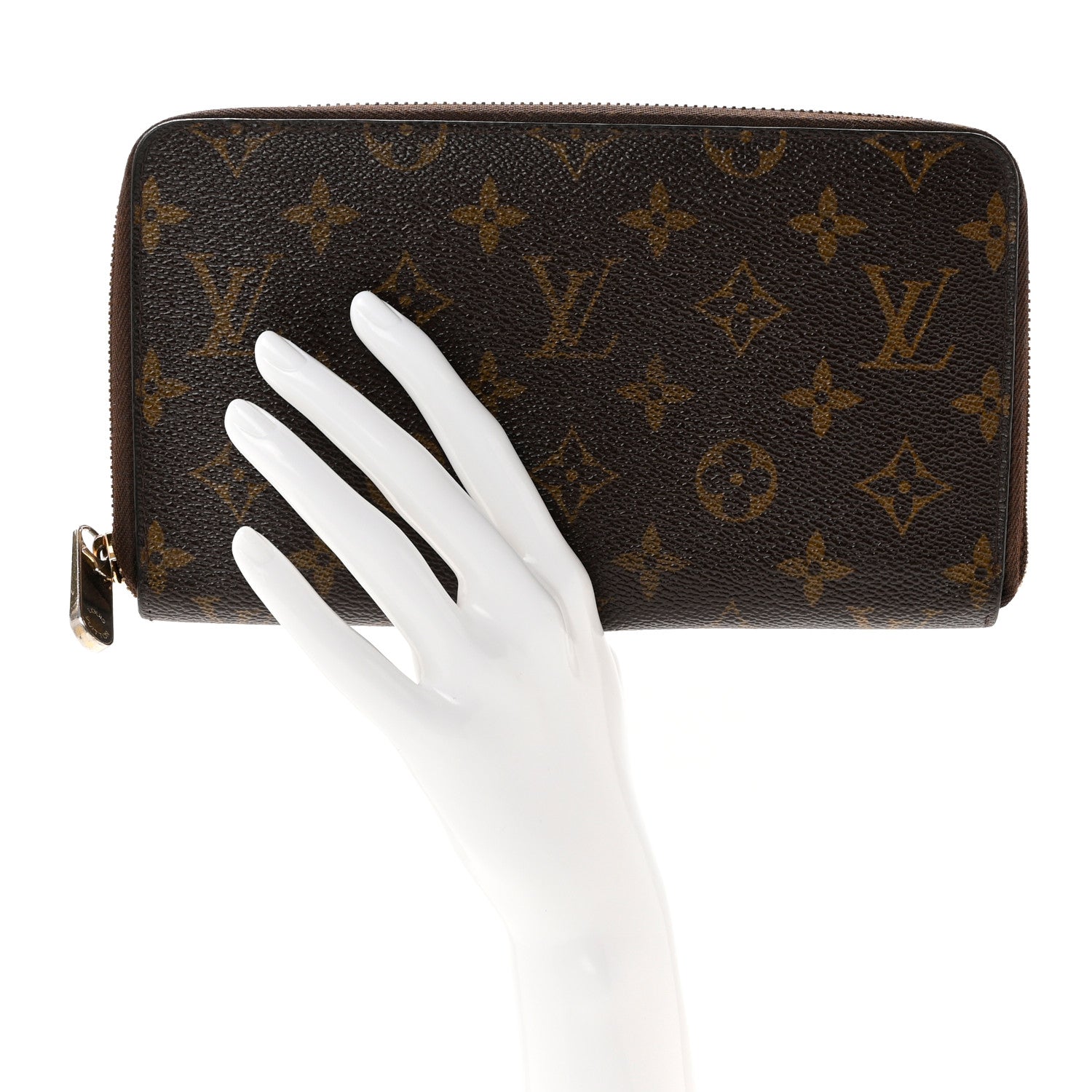 Louis Vuitton Monogram Zippy Organizer Wallet 2 of 9