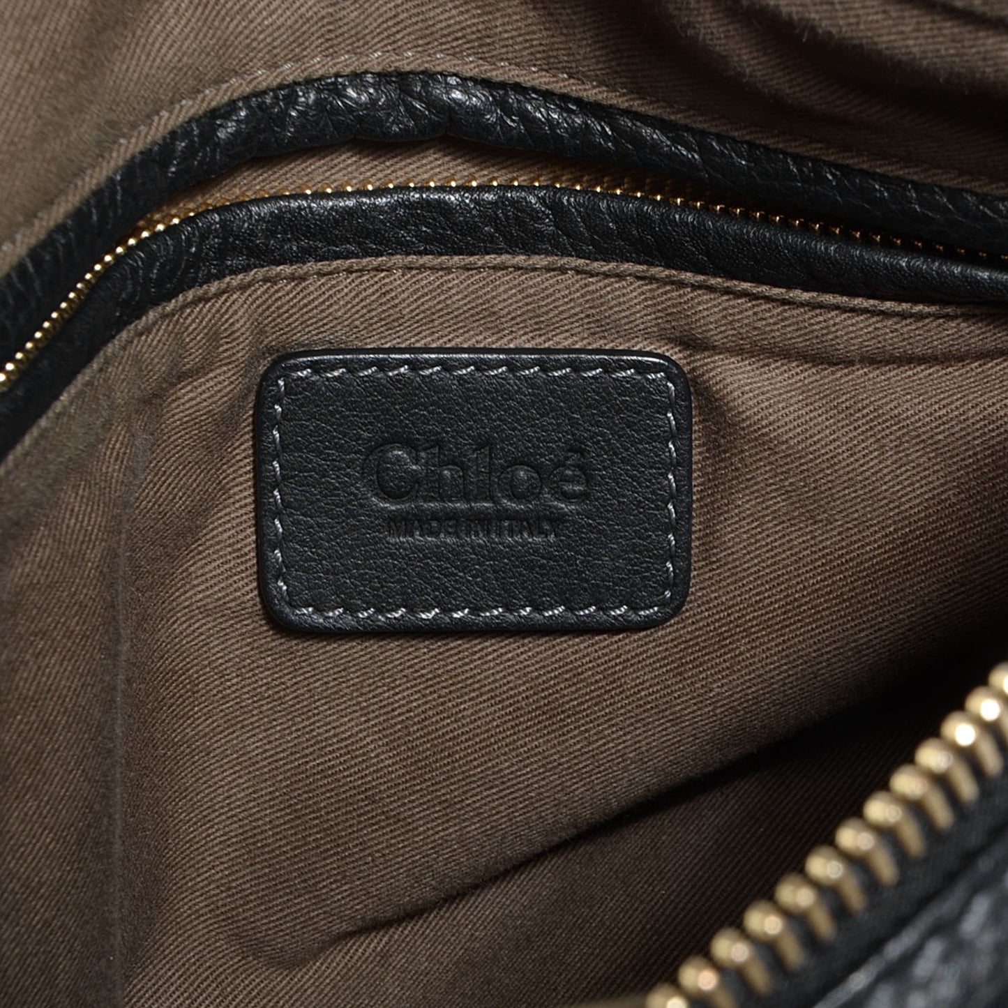 Calfskin Small Marcie Satchel Black