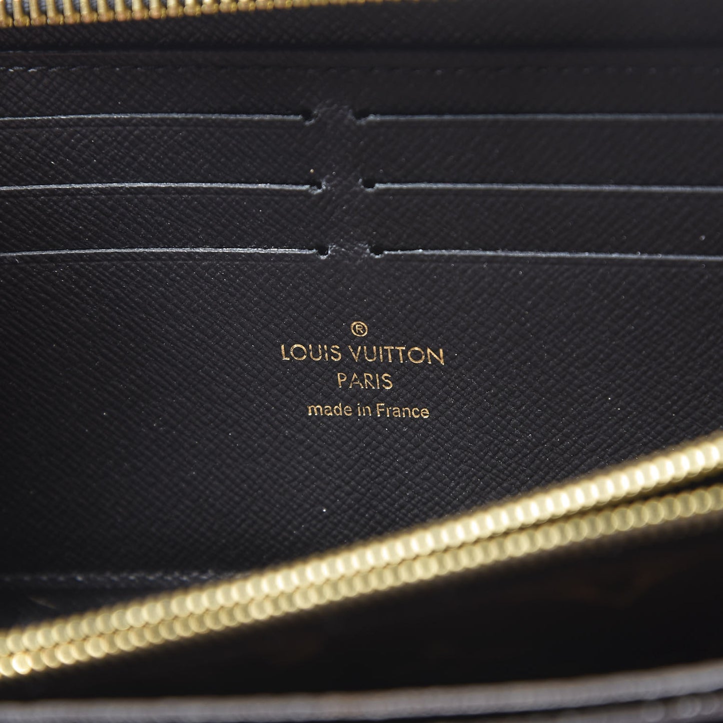 Monogram Zippy Retiro Wallet Black