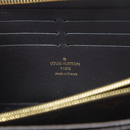 Louis Vuitton Monogram Zippy Retiro Wallet Black 5 of 6
